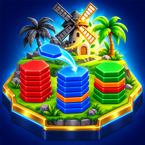 Hexa Sort: Island Restore app icon