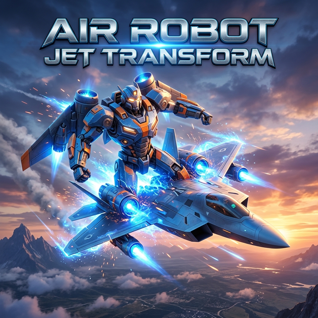Air Robot Jet Transform War artwork