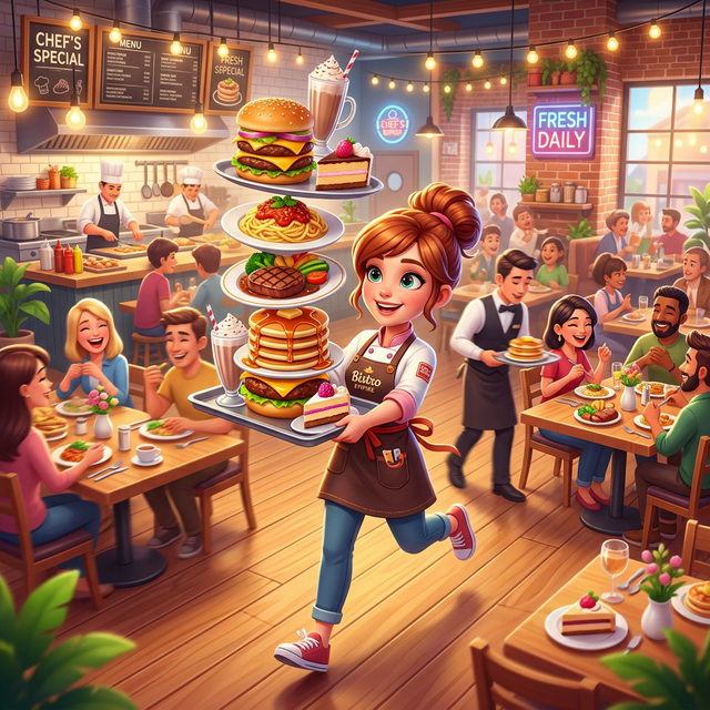 Bistro Empire Food Tycoon artwork