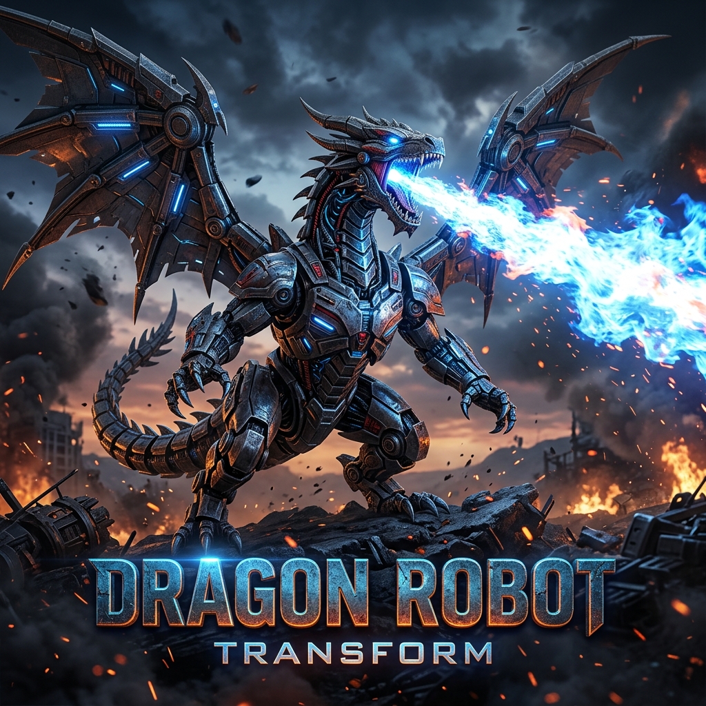 Dragon Robot Transform Game artwork