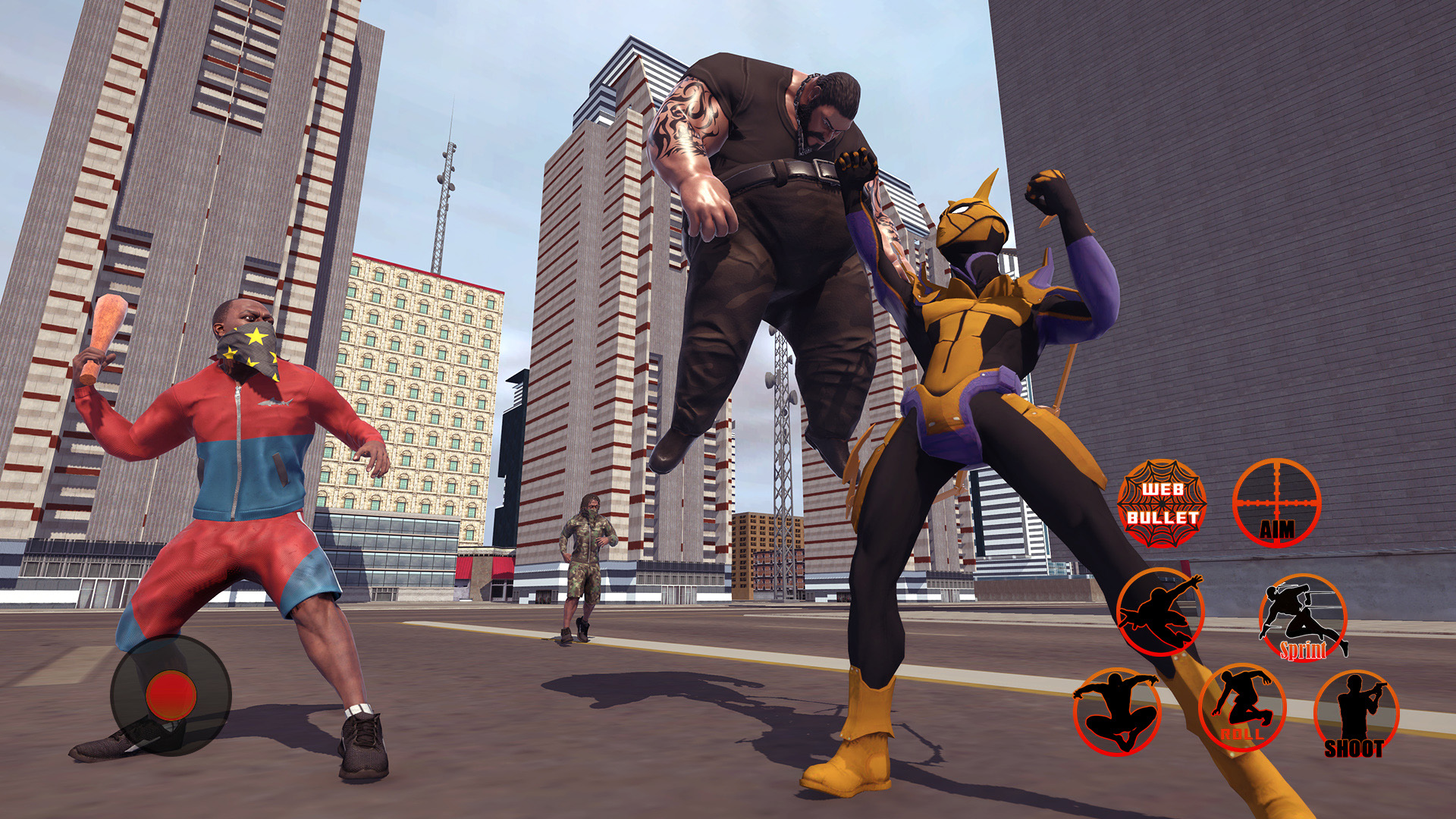 Girl Spider Rope Hero artwork